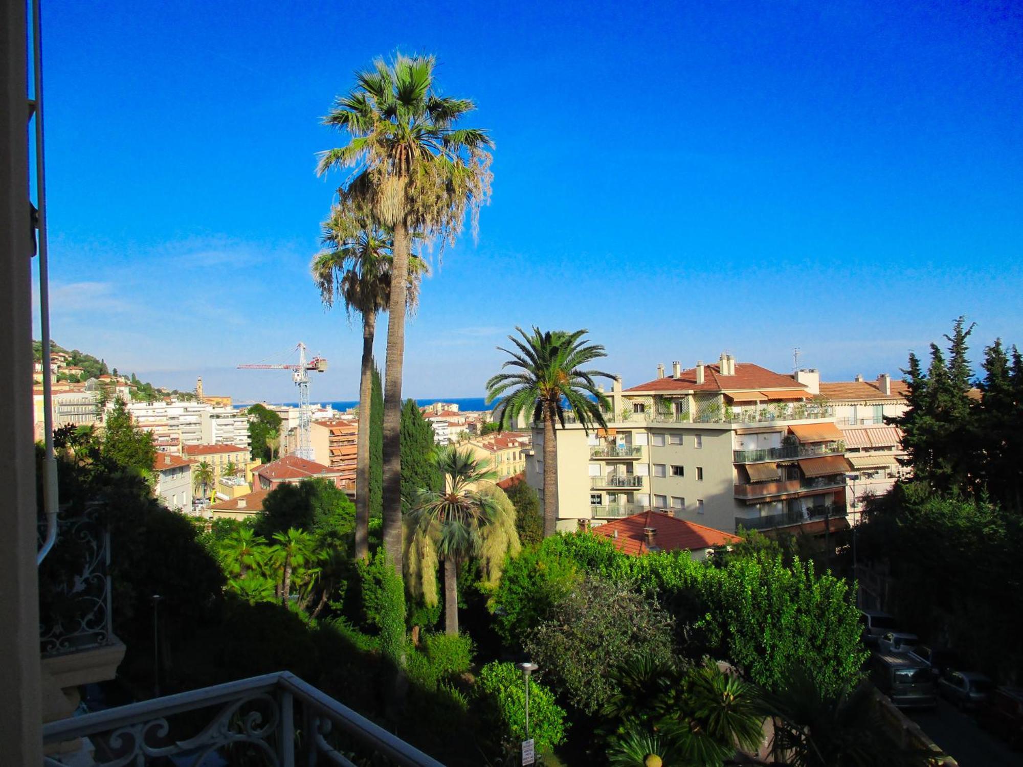 Le Montfleuri- Centre-Ville - Parking Prive - Vue Mer Menton Eksteriør bilde