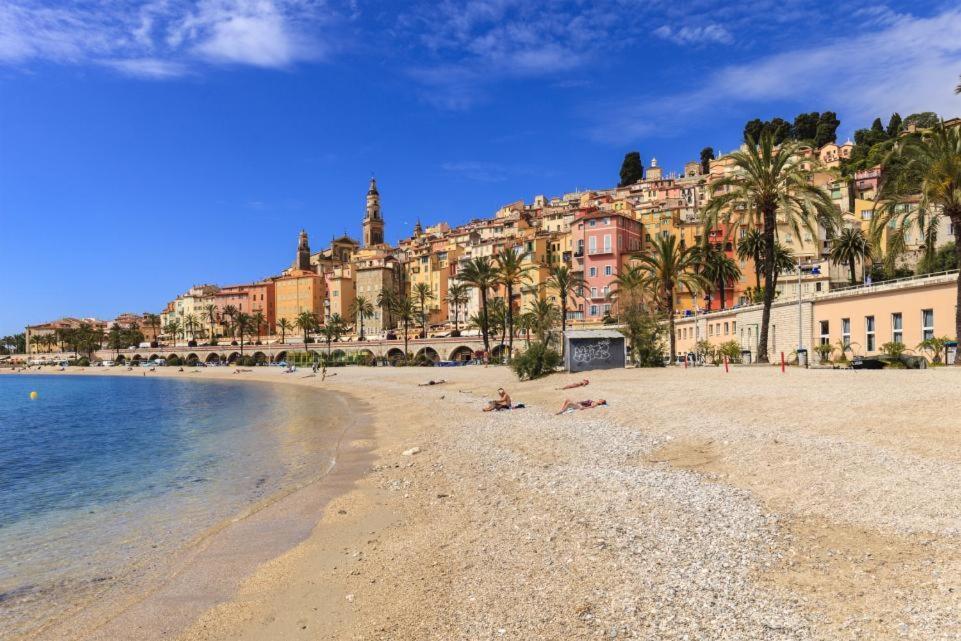 Le Montfleuri- Centre-Ville - Parking Prive - Vue Mer Menton Eksteriør bilde